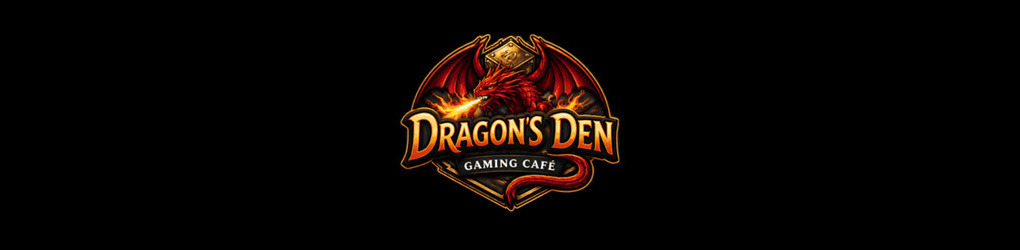 fantasy dragon cafe logo